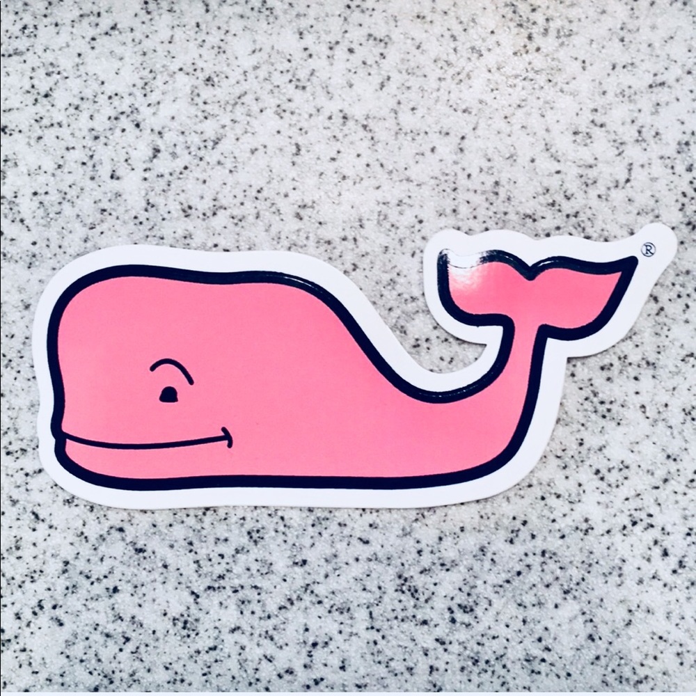 VINEYARD VINES WHALE STICKER 🐳